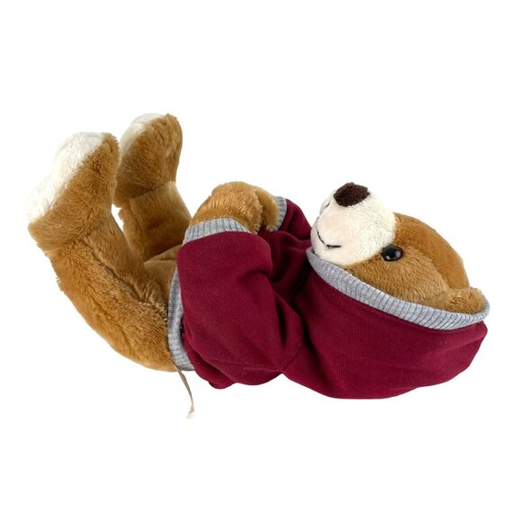 Dan Dee Collectors Choice Brown Teddy Bear w/Magnetic Hands Hooded Sweatshirt - Picture 5 of 10